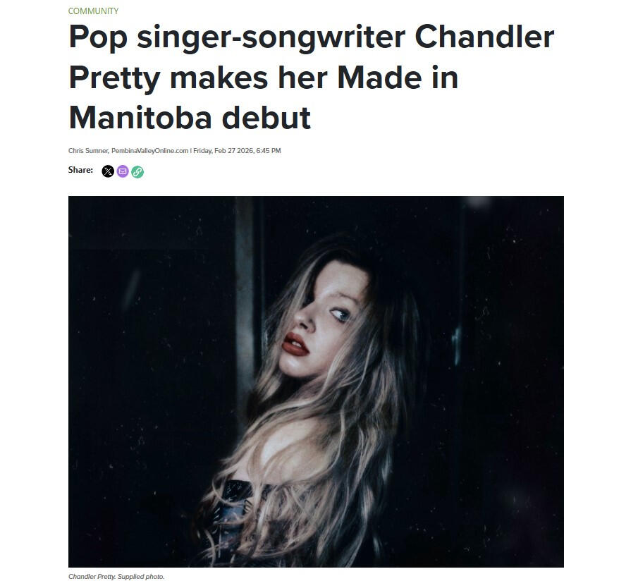 chandler pretty made in manitoba